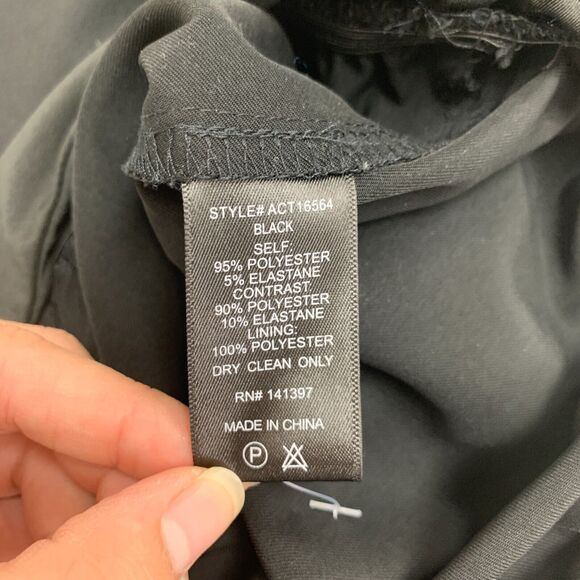 Astr The Label Bodysuit Womens XS Extra Small Keyhole Back Cowl Neck Stretch - Picture 10 of 13